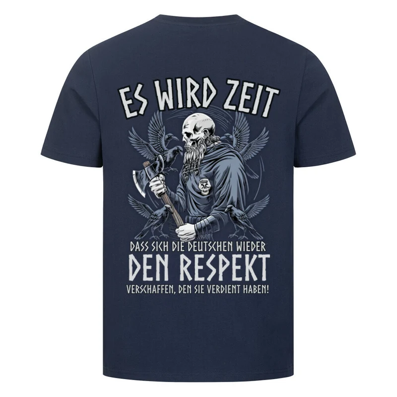 Deutscher Respekt - Herren Shirt Backprint