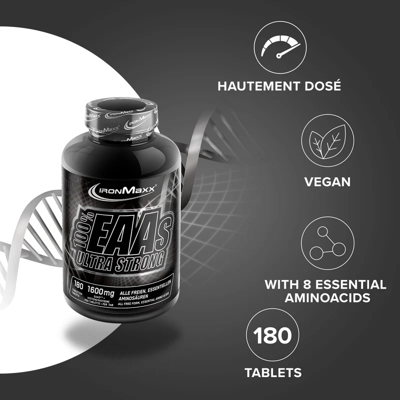 100% EAAs Ultra Strong - 180 Tabletten