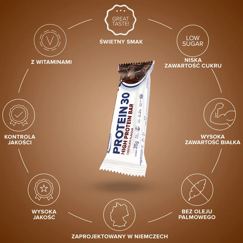 Protein 30 Protein Riegel (35g) - Schokolade