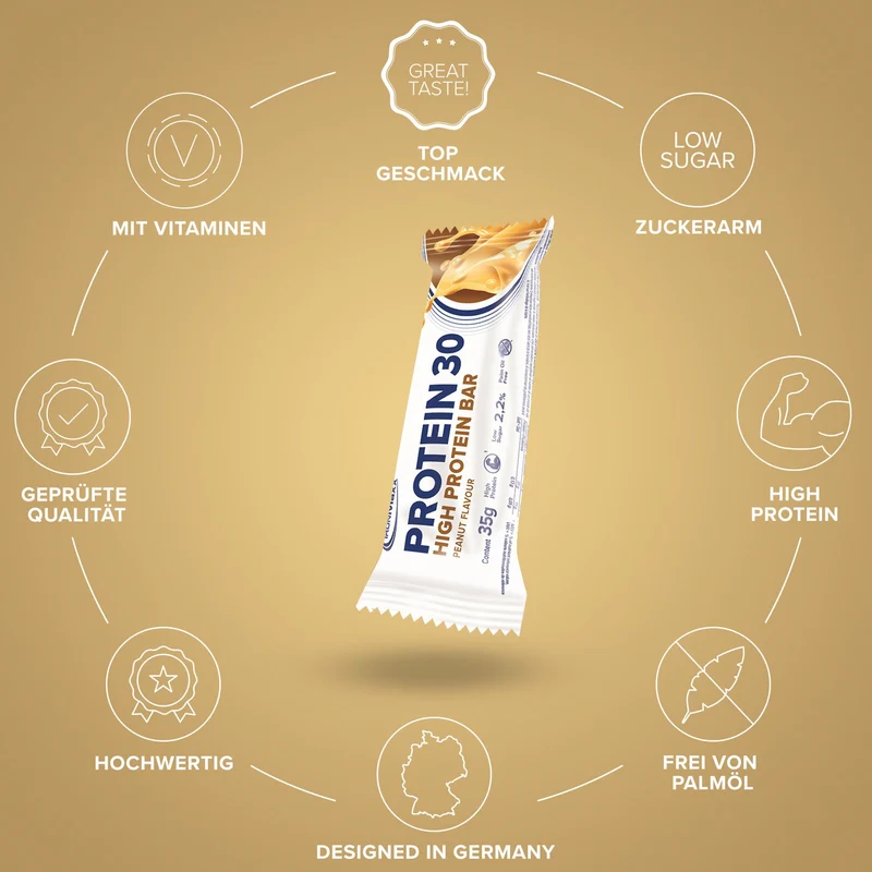 Protein 30 Protein Riegel (35g) - Erdnuss