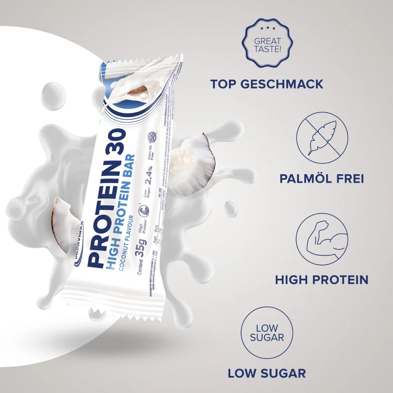 Protein 30 Protein Riegel (35g) - Kokosnuss