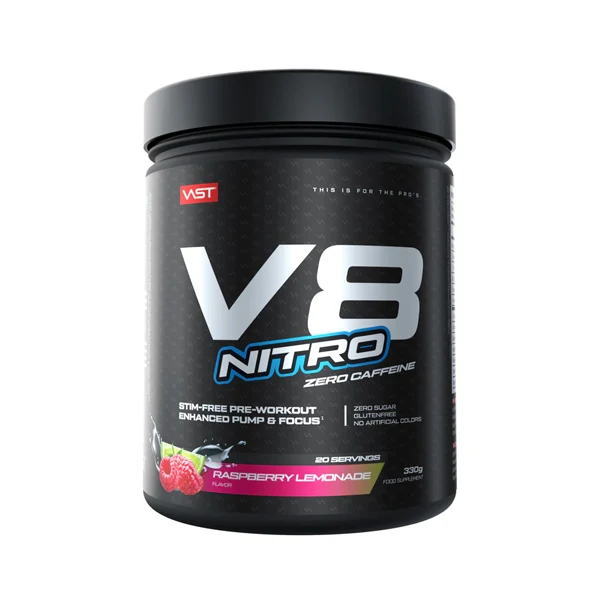Vast V8 NITRO STIM FREE, 364 g Dose