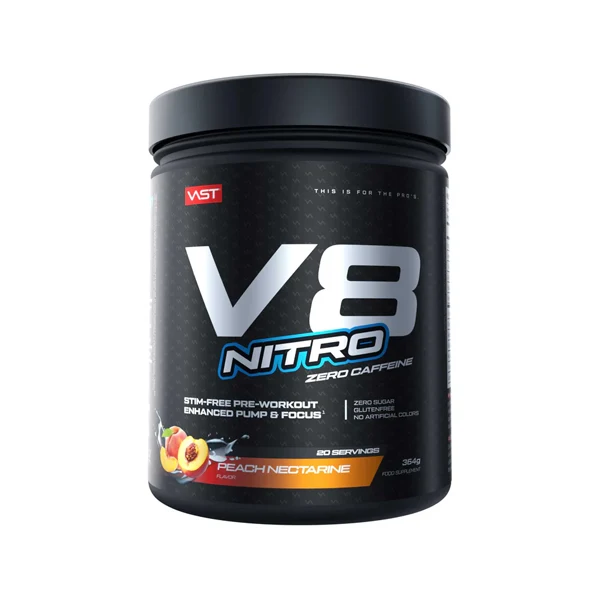 Vast V8 NITRO STIM FREE, 364 g Dose
