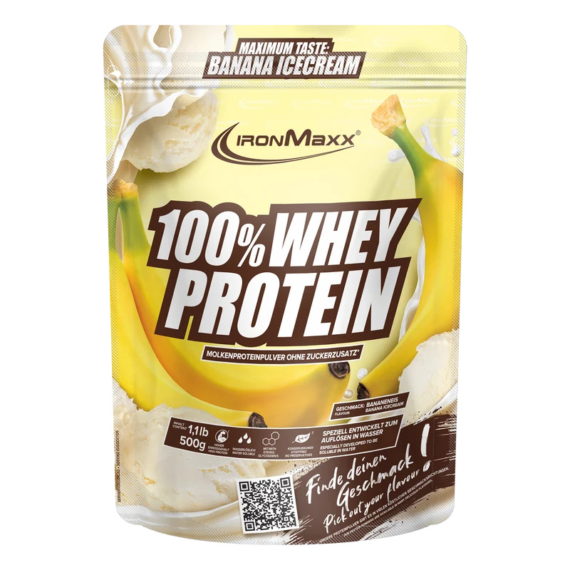 100% Whey Protein (500g) - Banana Ice Cream