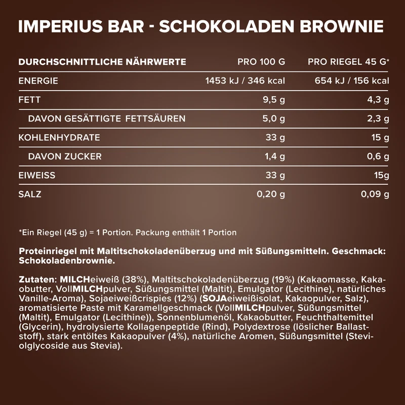 Imperius (45g) - Chocolate Brownie