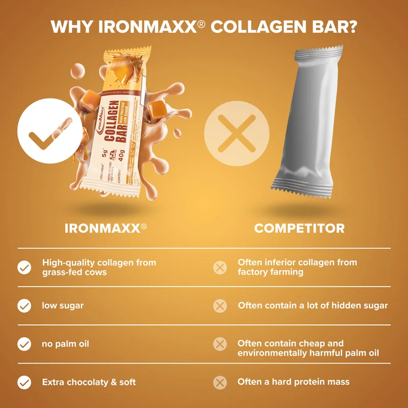 Collagen Bar (40g) - Caramel