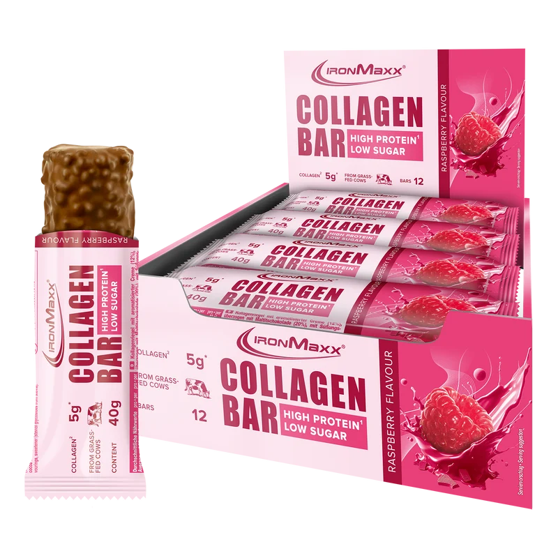 Collagen Bar (12x40g) - Raspberry