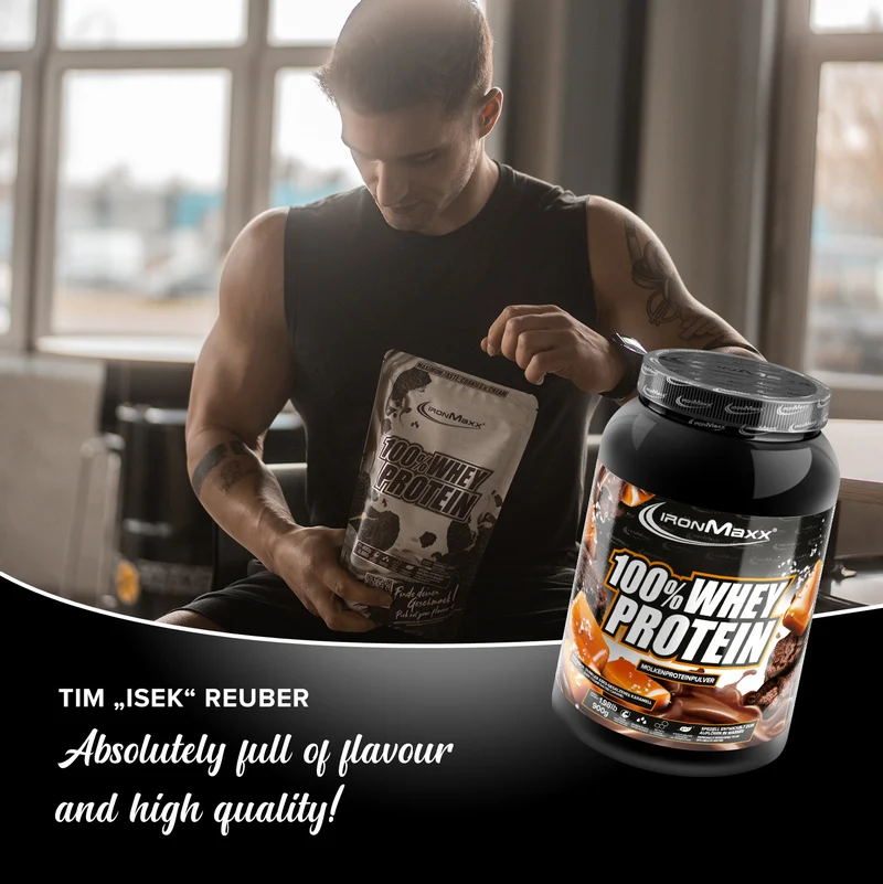 100% Whey Protein (900g) - Dark Cookies Salted Caramel