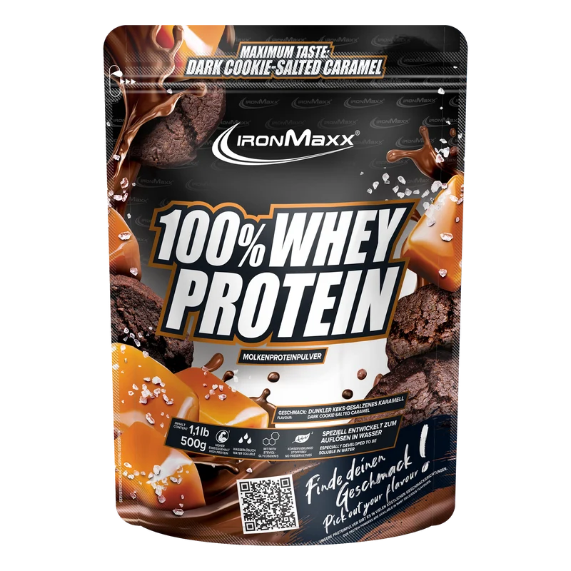 100% Whey Protein (500g) - Dark Cookie Salted Caramel