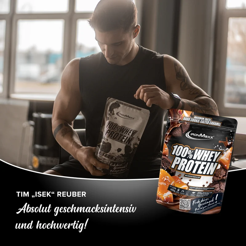 100% Whey Protein (500g) - Dark Cookie Salted Caramel