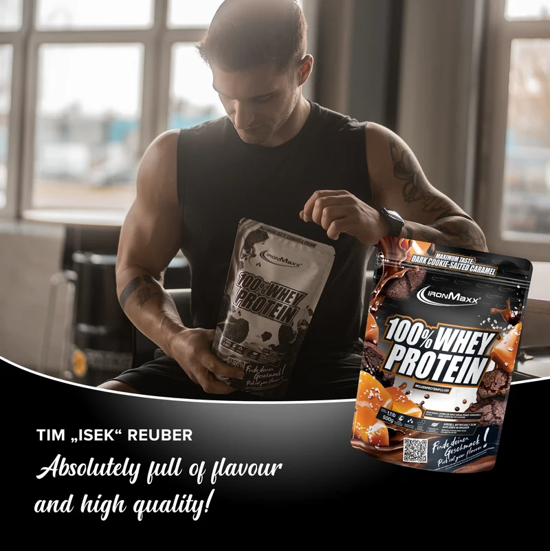 100% Whey Protein (500g) - Dark Cookie Salted Caramel