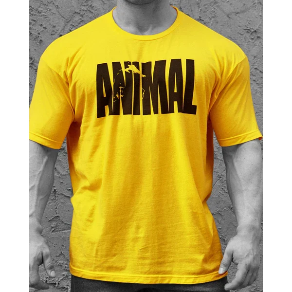 Universal T-SHIRT ANIMAL, Gelb