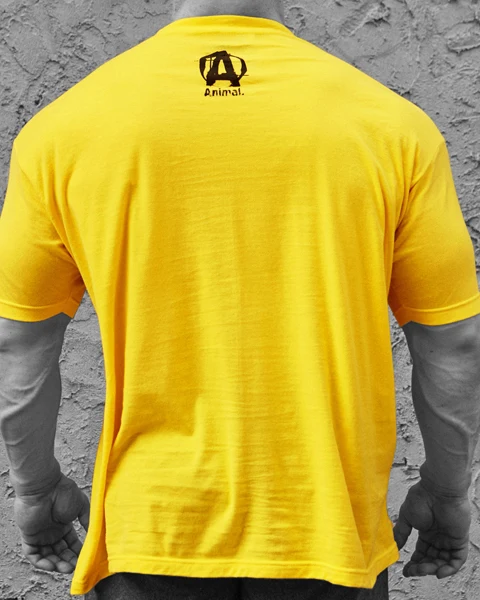 Universal T-SHIRT ANIMAL, Gelb