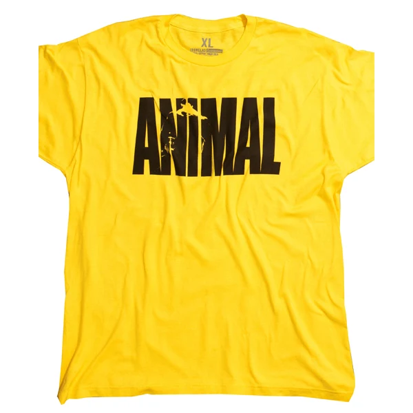 Universal T-SHIRT ANIMAL, Gelb