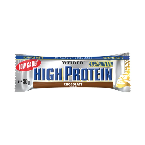 Weider 40% HIGH PROTEIN BAR, 50 g Riegel