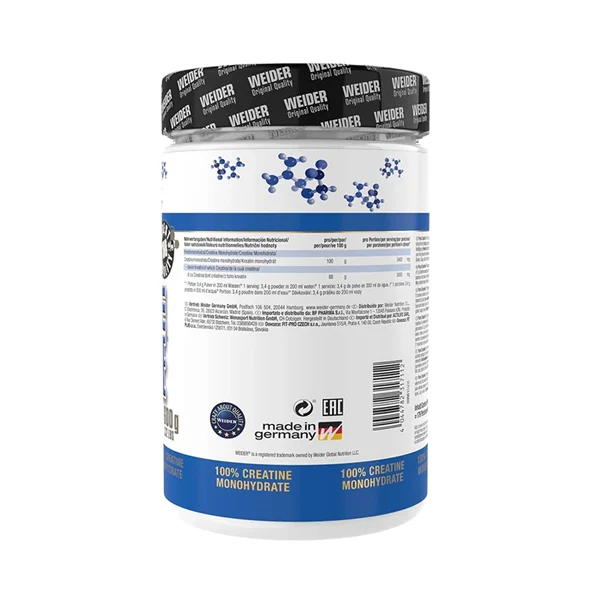 Weider PURE CREATINE, 600 g Dose