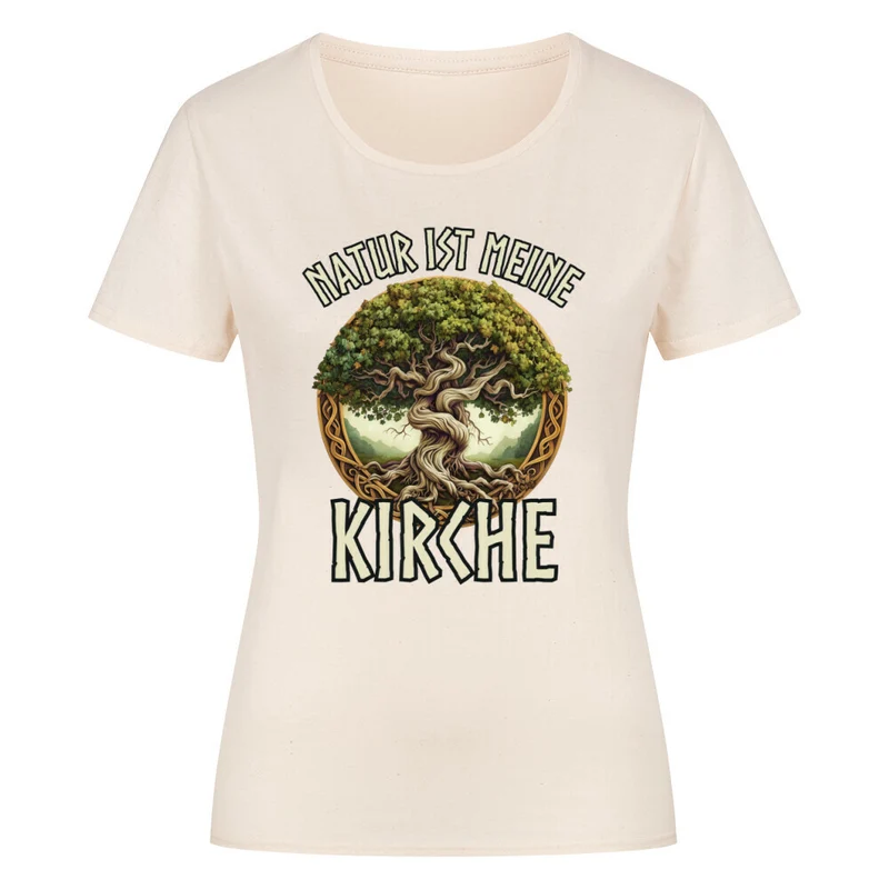 Heidnische Kirche - Damenshirt
