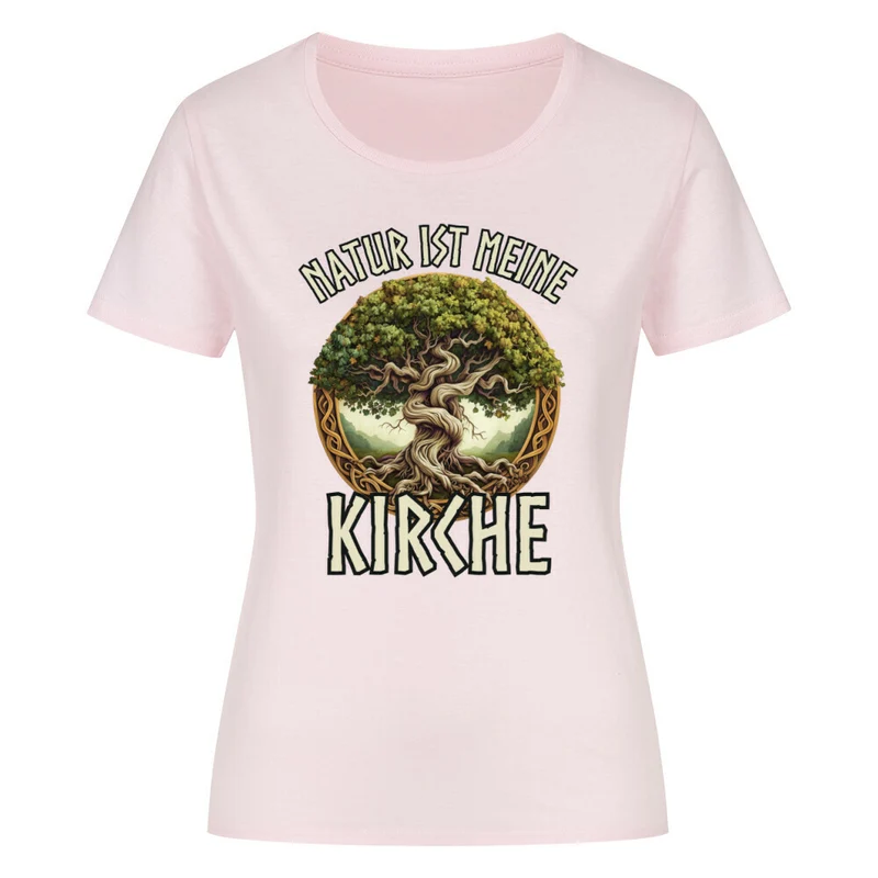 Heidnische Kirche - Damenshirt