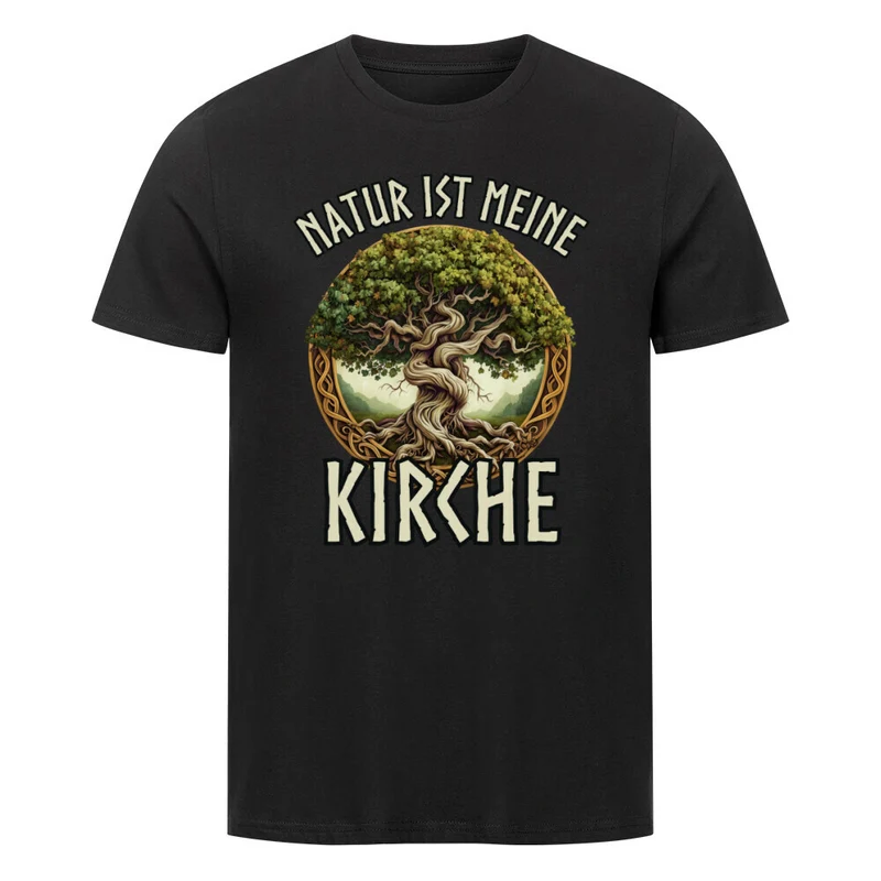 Heidnische Kirche - Herren Premiumshirt