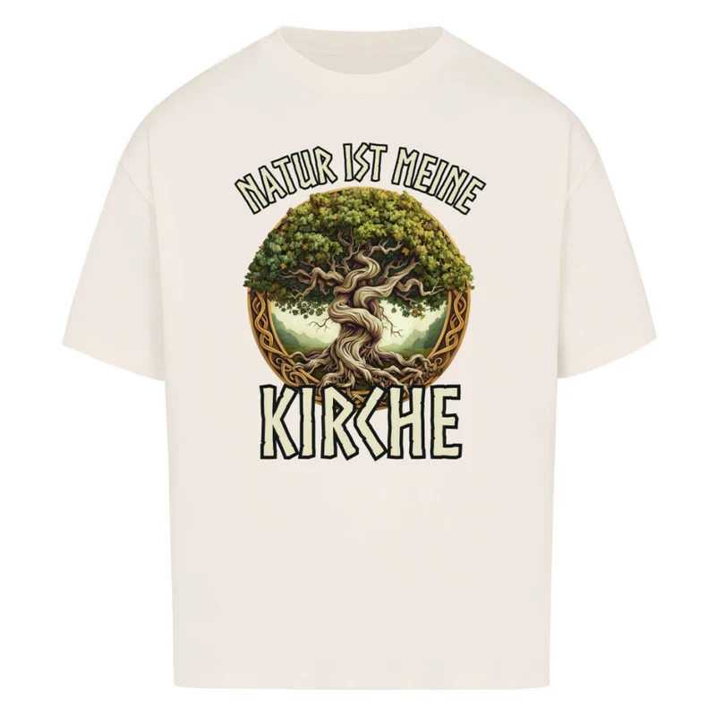 Heidnische Kirche - Oversized Premium Shirt Unisex