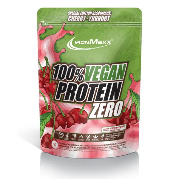 IronMaxx 100% VEGAN PROTEIN ZERO, 500 g Beutel