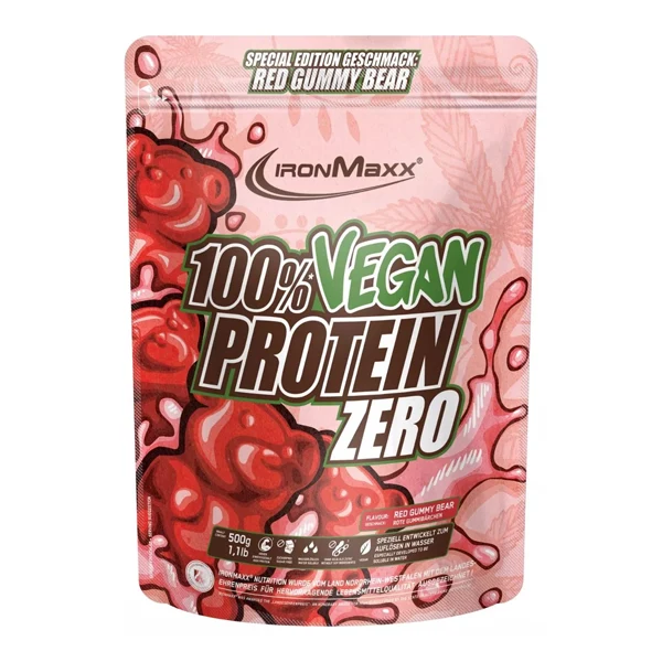 IronMaxx 100% VEGAN PROTEIN ZERO, 500 g Beutel