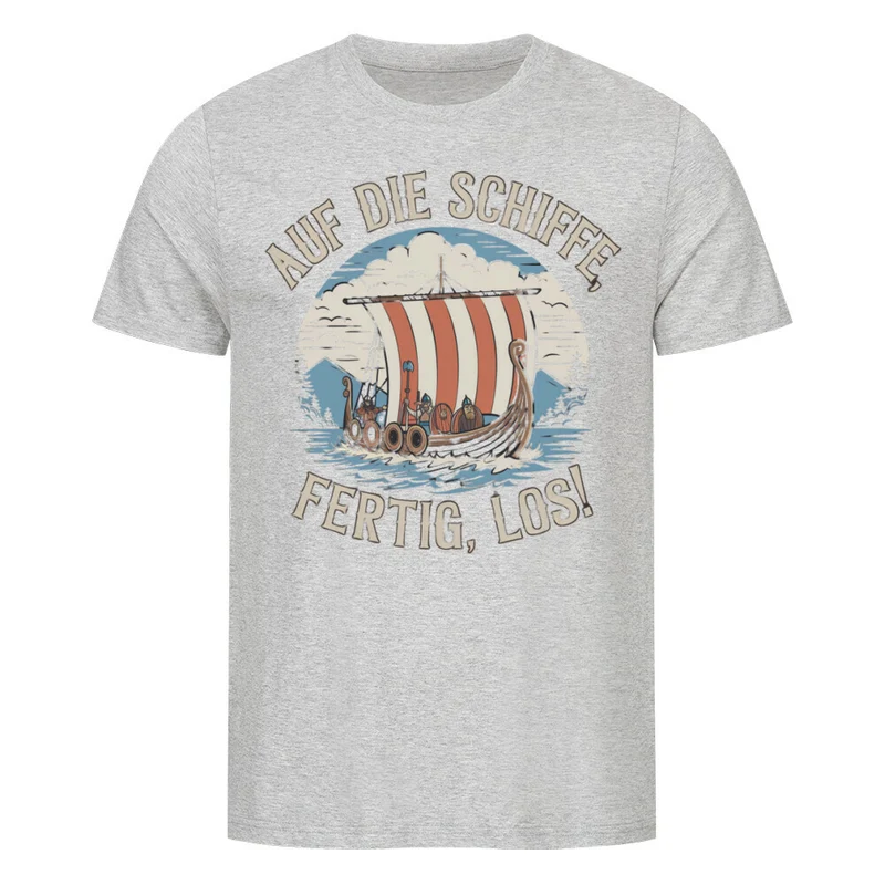 Auf die Schiffe - Herren Premiumshirt