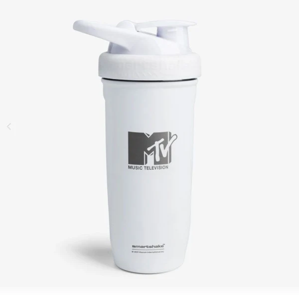 SmartShake REFORCE MTV Stainless Steel Shaker, 900 ml