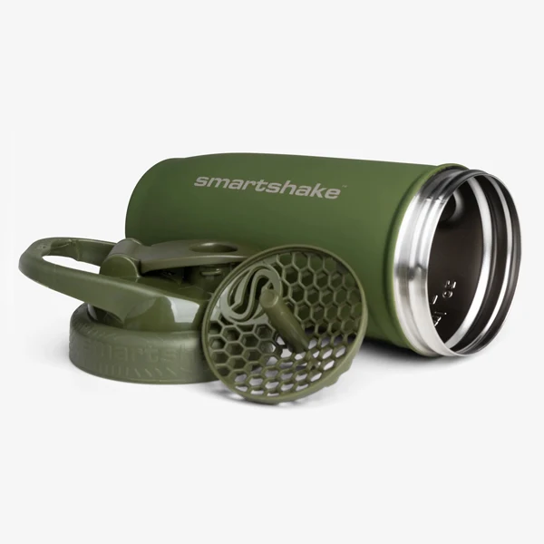 SmartShake REFORCE Stainless Steel Shaker, 900 ml