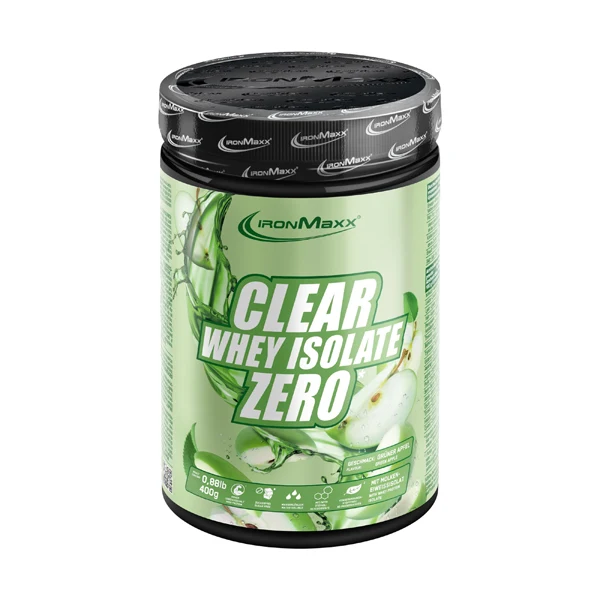 IronMaxx CLEAR WHEY ISOLATE ZERO, 400 g Dose