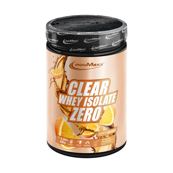 IronMaxx CLEAR WHEY ISOLATE ZERO, 400 g Dose