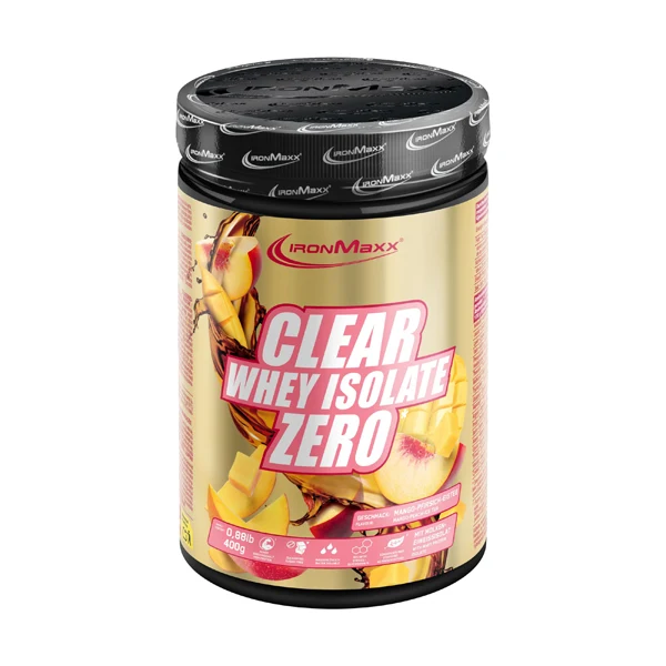 IronMaxx CLEAR WHEY ISOLATE ZERO, 400 g Dose