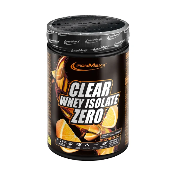 IronMaxx CLEAR WHEY ISOLATE ZERO, 400 g Dose