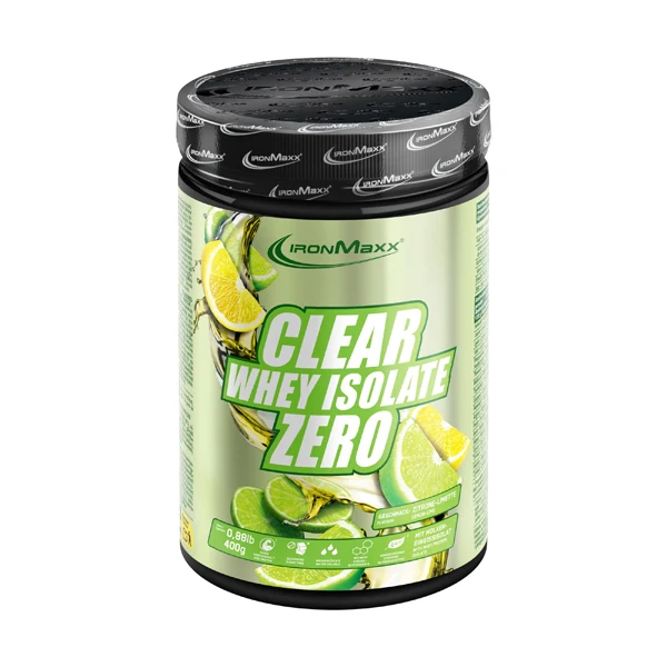 IronMaxx CLEAR WHEY ISOLATE ZERO, 400 g Dose