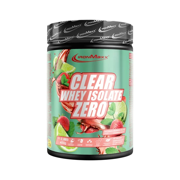 IronMaxx CLEAR WHEY ISOLATE ZERO, 400 g Dose