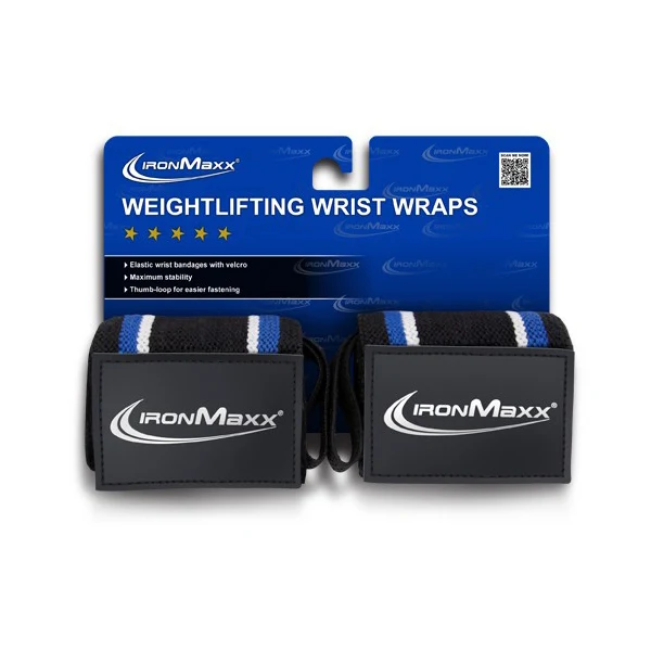 IronMaxx WRIST WRAPS Handgelenksbandagen, 40 cm