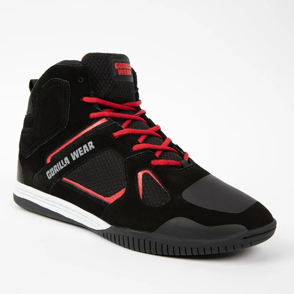 Gorilla Wear TROY HIGH TOPS Schuh, Black/Red