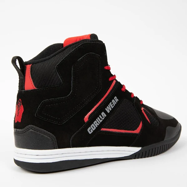Gorilla Wear TROY HIGH TOPS Schuh, Black/Red