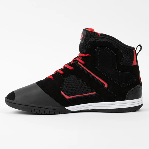 Gorilla Wear TROY HIGH TOPS Schuh, Black/Red
