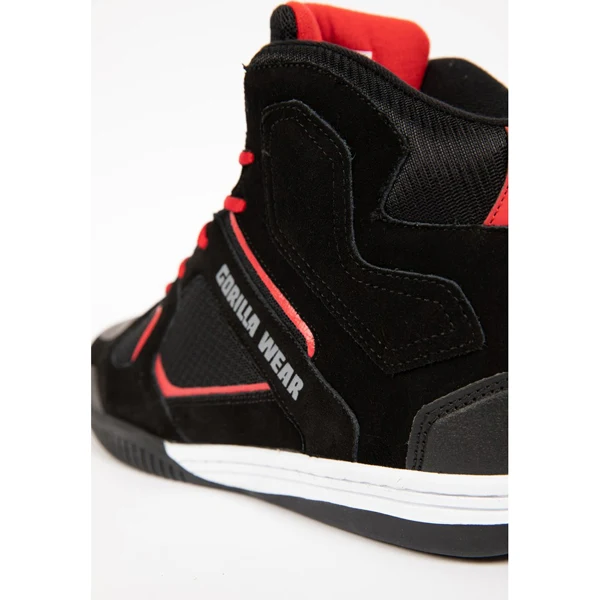 Gorilla Wear TROY HIGH TOPS Schuh, Black/Red