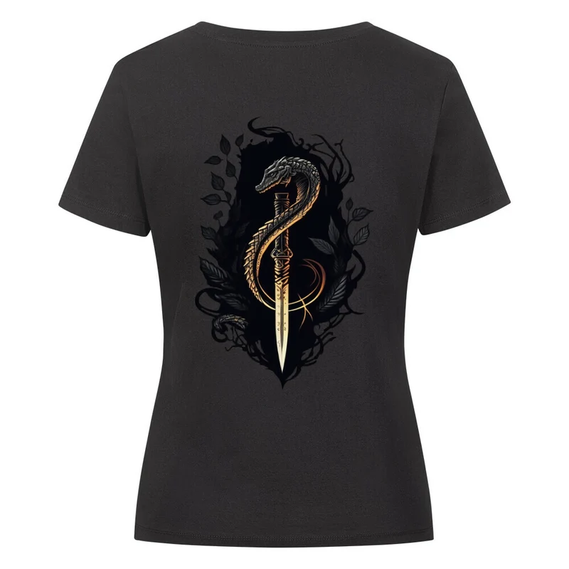 Lokis Umarmung - Premium Damen Shirt Backprint
