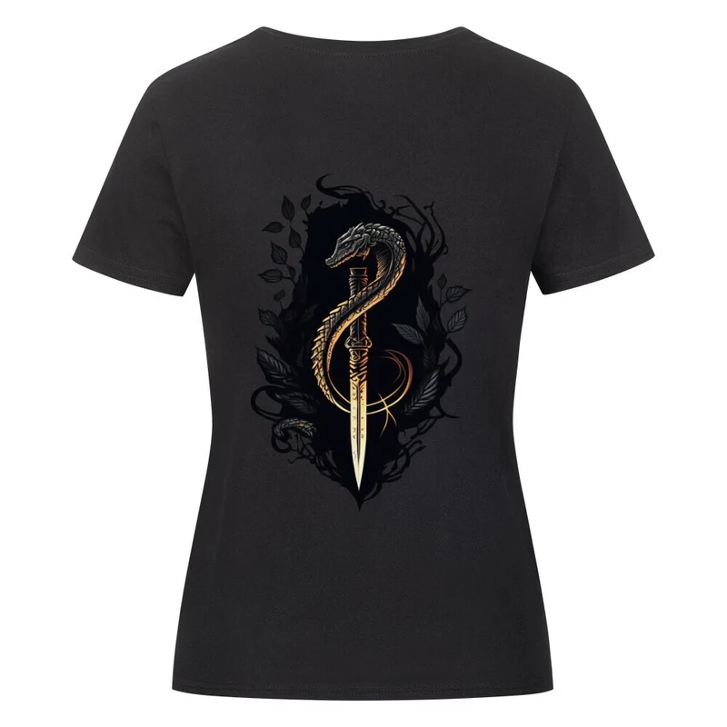 Lokis Umarmung - Damen Shirt Backprint