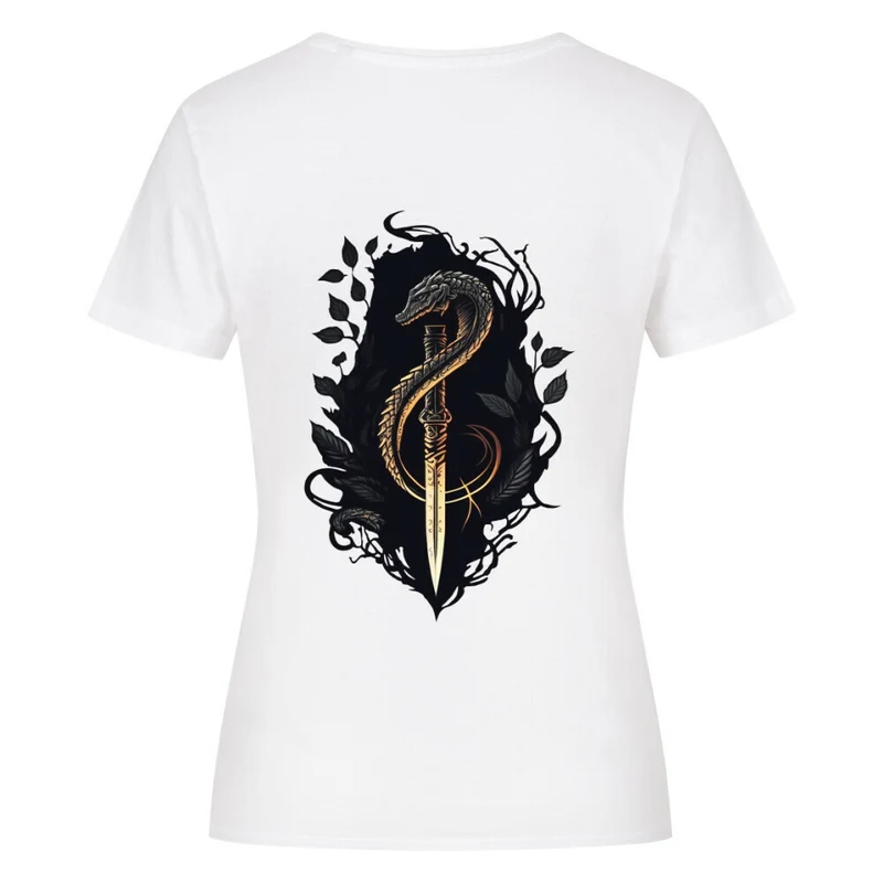 Lokis Umarmung - Damen Shirt Backprint