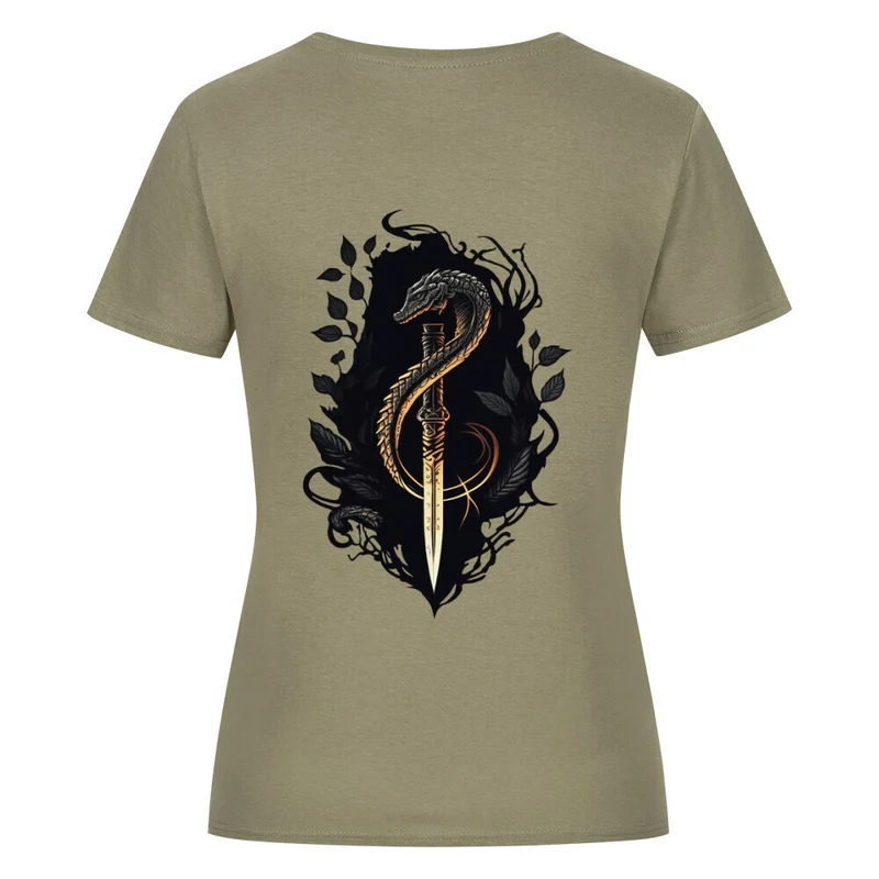 Lokis Umarmung - Damen Shirt Backprint