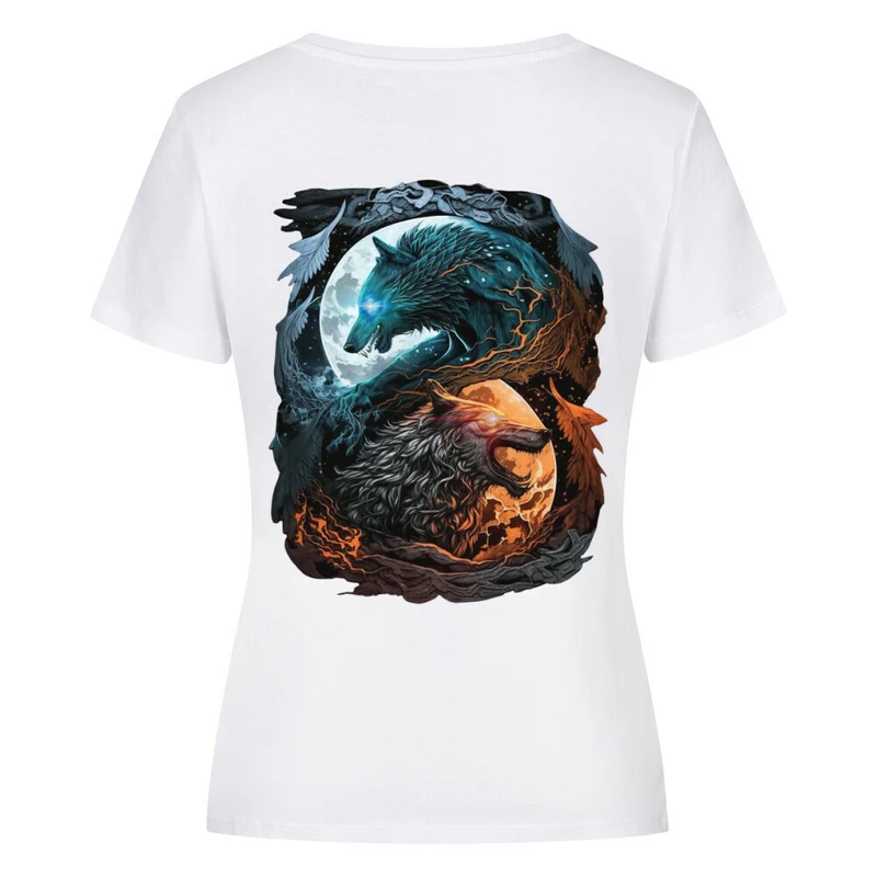Jäger des Himmels - Premium Damen Shirt Backprint