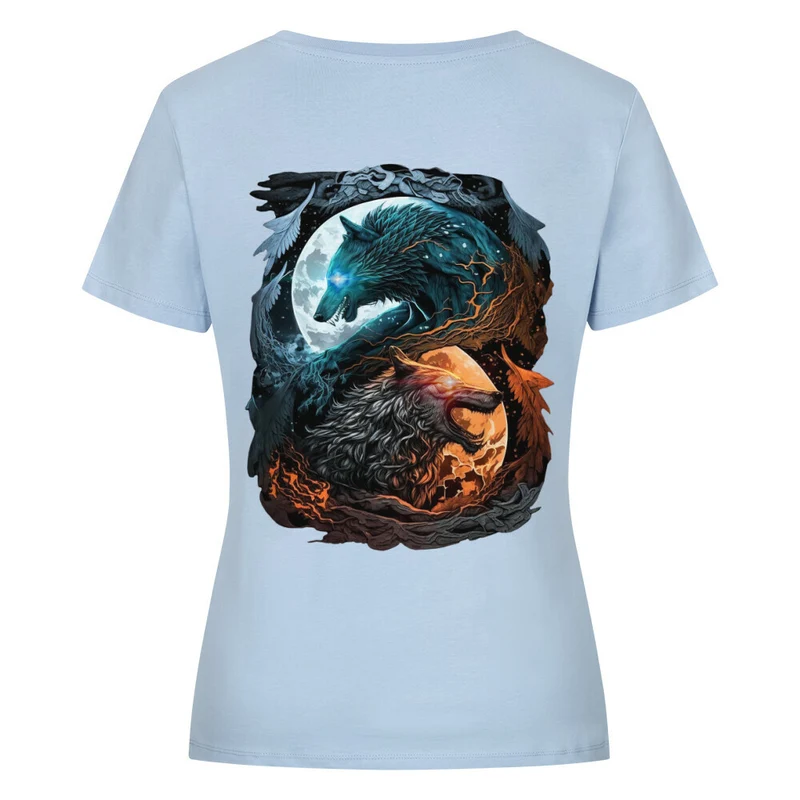 Jäger des Himmels - Premium Damen Shirt Backprint