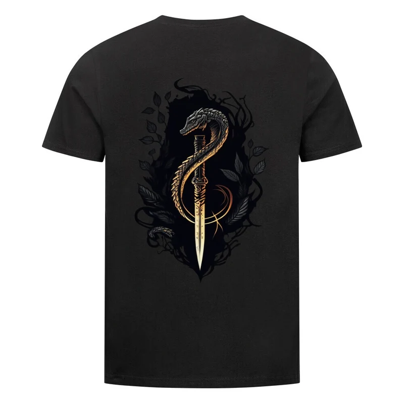 Lokis Umarmung - Premium Herren Shirt Backprint