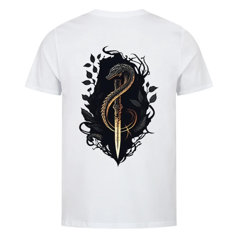 Lokis Umarmung - Premium Herren Shirt Backprint