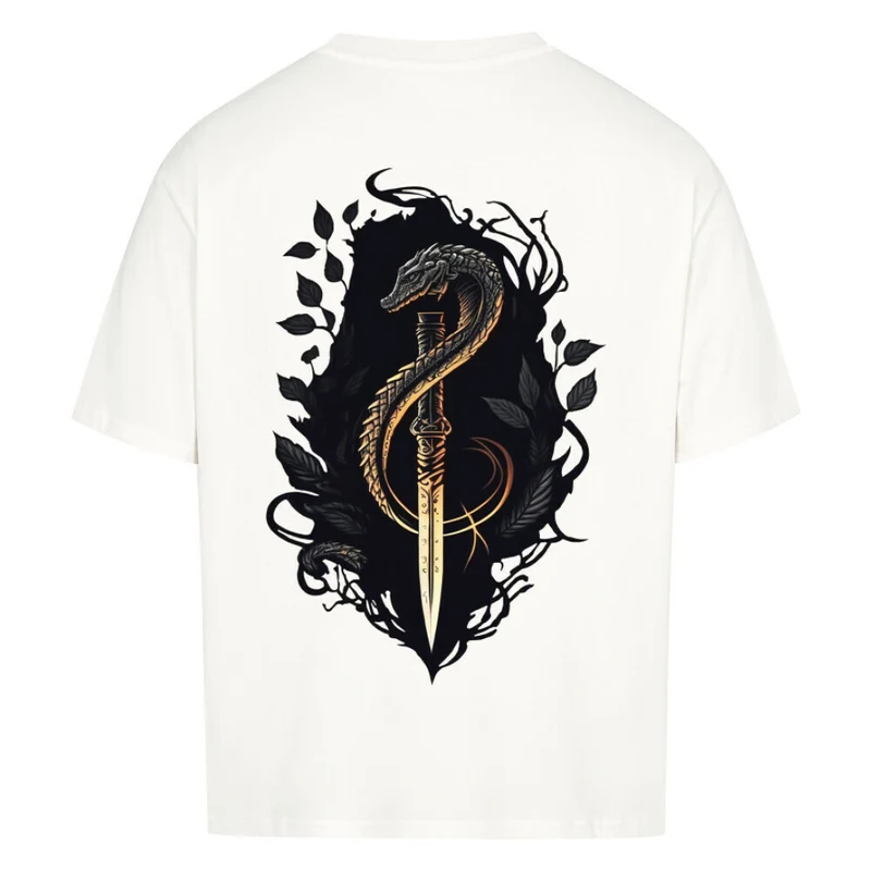 Lokis Umarmung - Premium Oversized Shirt Backprint
