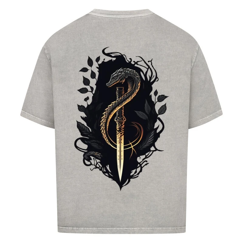 Lokis Umarmung - Premium Oversized Shirt Backprint